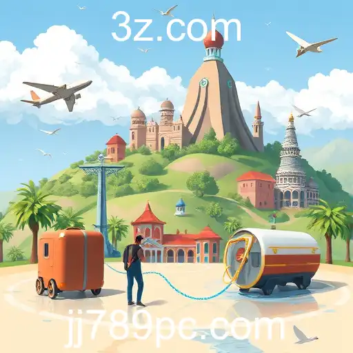 Explore o Mundo com Jogos de Viagem no jj789